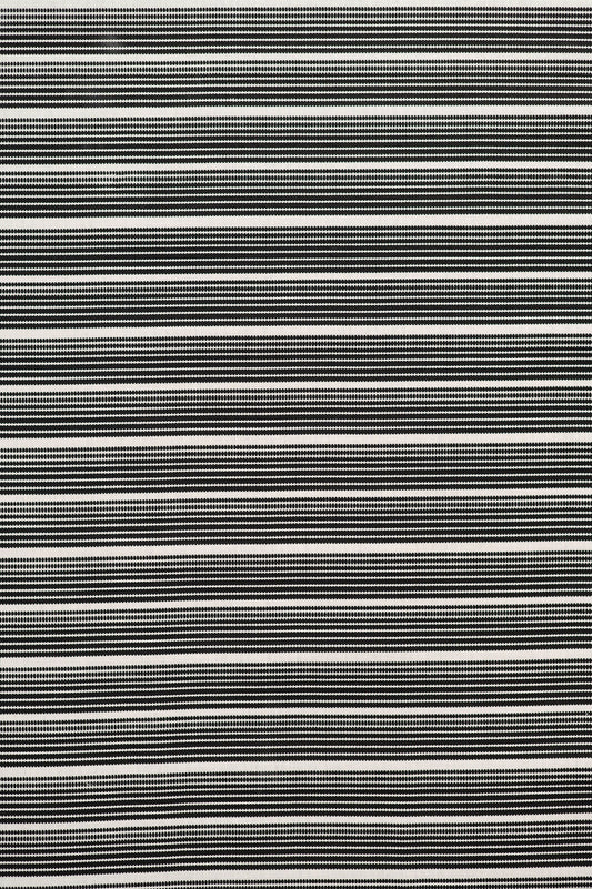 PEBBLE STRIPE - OYSTER - BLACK image 0