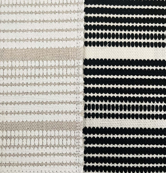 PEBBLE STRIPE - NATURAL -WHITE image 2