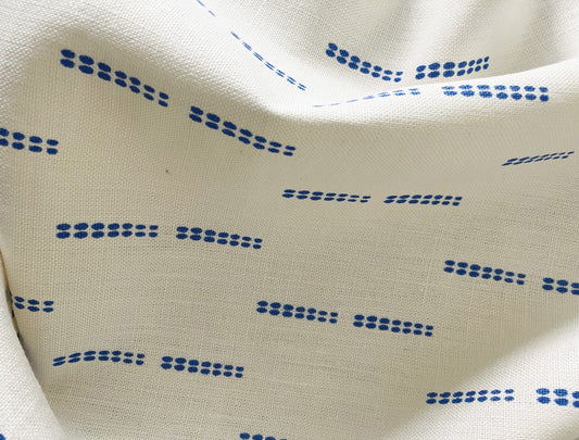 RIVI - OYSTER - CORNFLOWER BLUE (END OF ROLL)