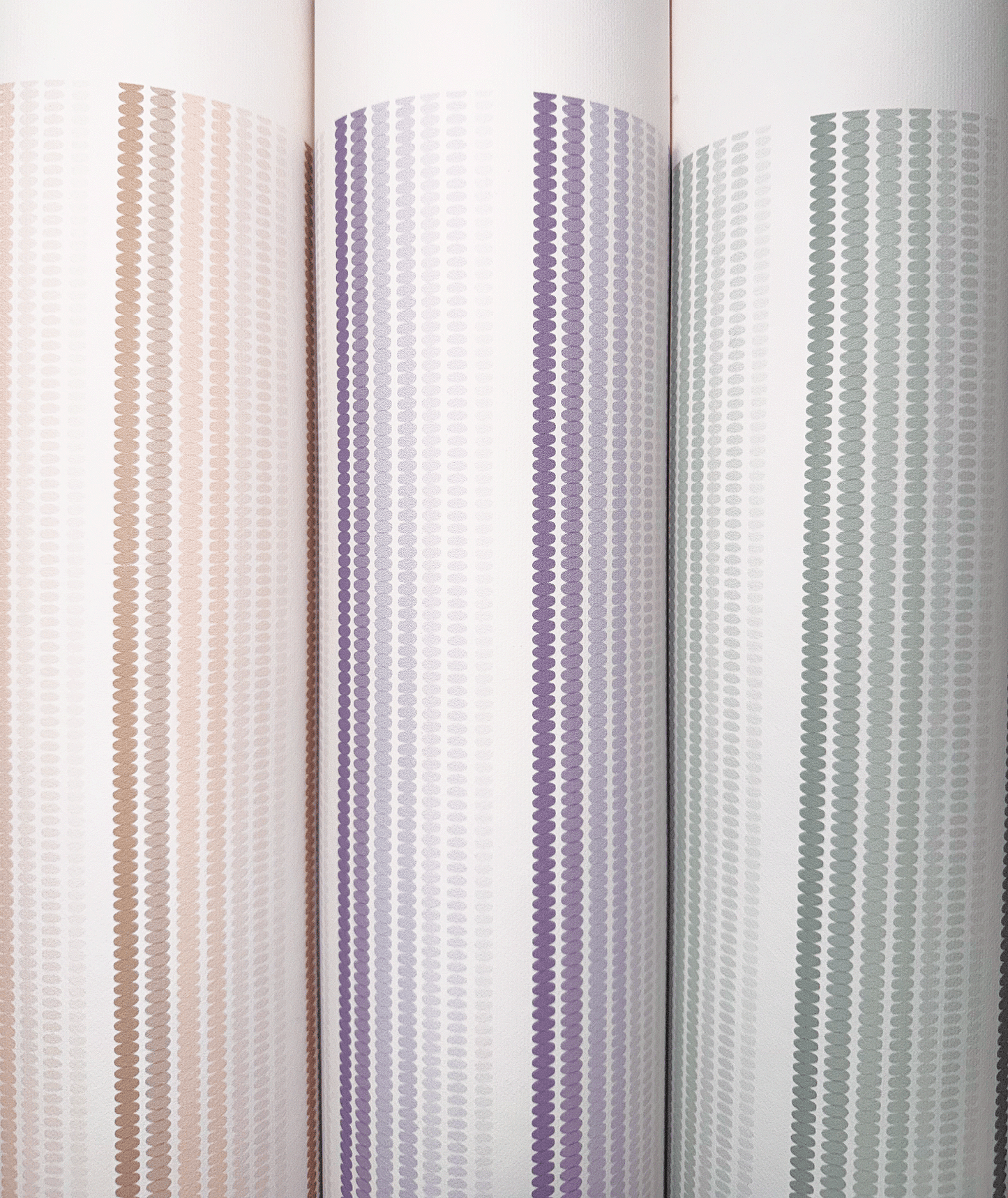 PEBBLE STRIPE WALLPAPER_MOCHA_DESERT ROSE image 2